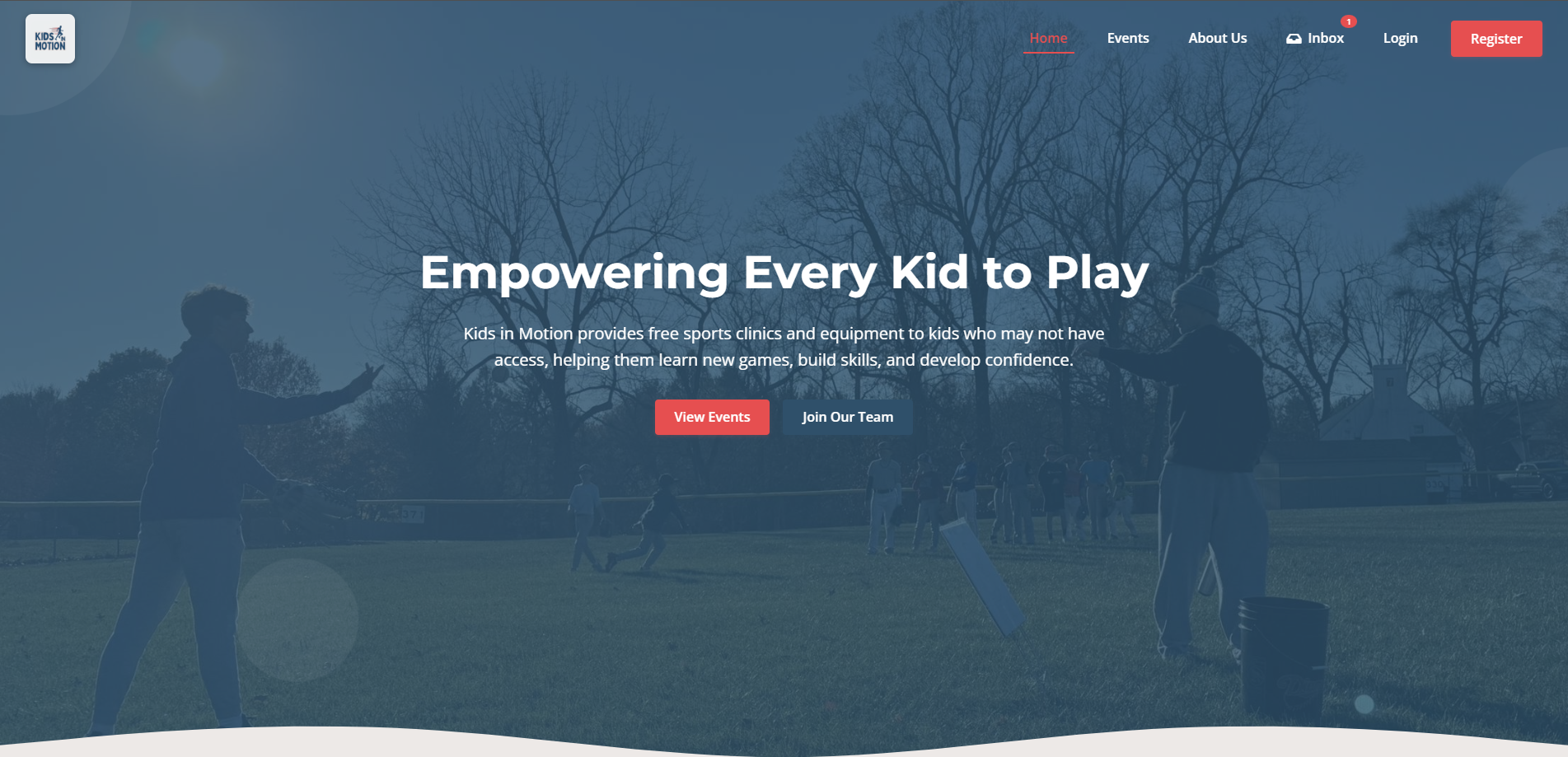 Kids in Motion Website
